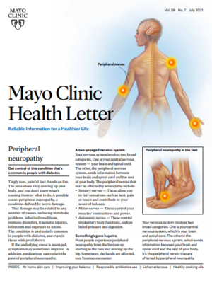 cover image of July 2021. Mayo Clinic Health Letter